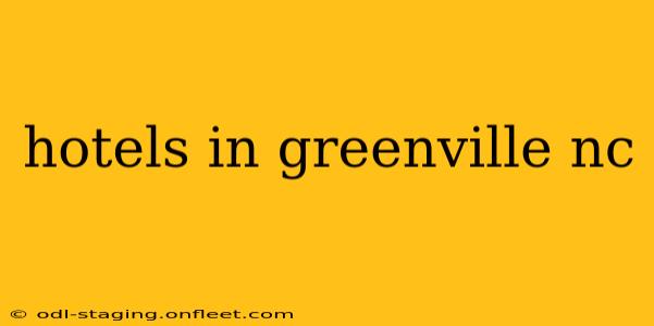 hotels in greenville nc