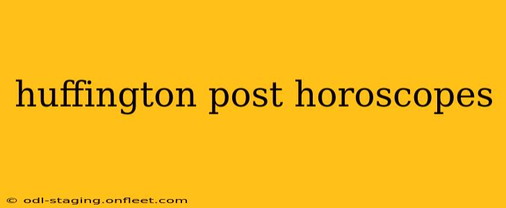huffington post horoscopes