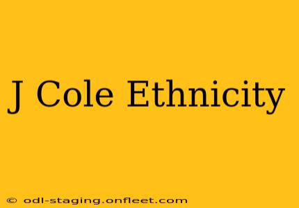 J Cole Ethnicity