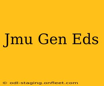Jmu Gen Eds
