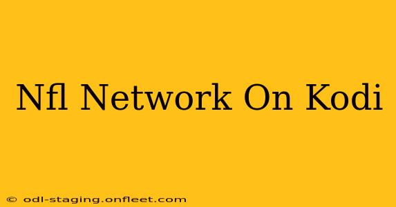 Nfl Network On Kodi