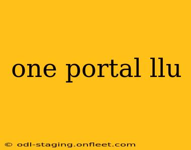 one portal llu