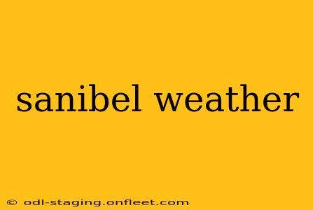 sanibel weather